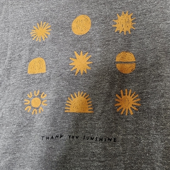 Anthropologie Jen B Peters Sunshine Tee S - Picture 4 of 7